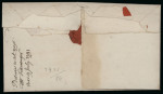 1790, "VOC 6 St." Handstamp (WdB 1h). Exceptionally well-struck marking.