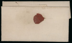 1788, "VOC 6 St." Handstamp (WdB 1). Bold strike of the rare 6st.