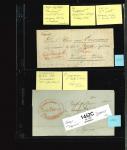 1840s-60s, Dutch East Indies Military-Related Covers.