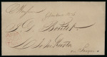 1822, complete folded letter datelined Salatiga 25