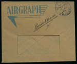 1941–44 WWII Airgraph Service: Group of three Airgraph envelopes, including two used from Nicosia, together with four original Airgraph microfilm enclosures. A fine and interesting group illustrating this innovative wart