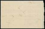 1933 (3 April) Underpaid envelope, franked ¼ piastre and posted from Lefkoniko to Nicosia, cancelled LEFKONIKO * 3 AP 33. On arrival, the deficiency was assessed and the cover struck with the scarce "1 C.P. TO PAY" hands