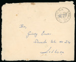 1925–70 Rural Service. Attractive group of 22 covers bearing a wide variety of KGV and KGVI frankings, tied by an extensive range of Rural Service cancellations, including Angastina, Ay. Iacovos, Ayios Sergios, Cherkes C