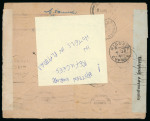 1902-63 Odds and Ends: Attractive and varied assembly of 47 items including covers and picture postcards, showing useful FPO/No.15, FPO/No.17, FPO/No.23  mkgs on India adhesives, incoming mail from Yugoslavia to Refugees