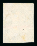 1858, 10 Rp. blau, 3. Münchner Druckperiode
