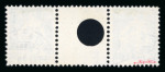 1920, Zwischensteg Helvetia mit Schwert 25 Rp. blau