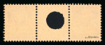 1931, Zwischensteg Tellbrust 20 Rp. rotlila