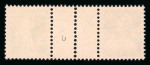 1934, Zwischensteg Tellbrust 10 Rp. dunkelviolett
