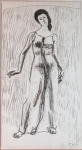 FERDINAND HODLER (1853–1918) "Blick in die Unendlichkeit" — Lithographie Originale, 1918
