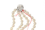 Collier de Perles à Deux Rangs