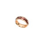 WELLENDORFF Bague Tournante "Hibiscus"