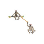 Broche "Deux Singes"
