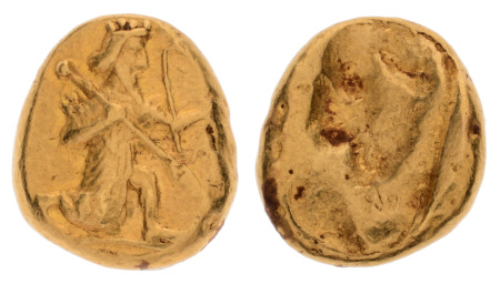 Achaemenid, daric, 8.37 g. (17 mm)
