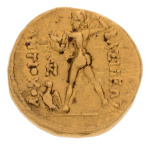 Seleucid, Antiochus, Zeus, 8.26 g. (17 mm), stater with test cut.
