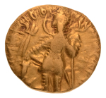 Kushanas, Vasudeva I,  7.84 g. Oesho, AV dinar.