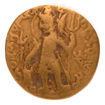 Kushanas, Vasudeva I,  7.48 g. AV dinar, Oesho.