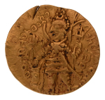 Kushanas, Vasudeva I,  7.62 g. (25 mm)