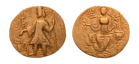 Kushanas, Kanishka III, 7.76 g. AV dinar.