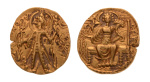 Kushanas, Vasudeva II, 7.73 g. AV dinar.