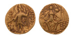 Kushanas, Shaka, c. mid-4th century, AV dinar, 7.80 g.