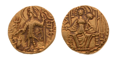 Kushanas, Shaka, c. mid-4th century, AV dinar, 7.80 g.