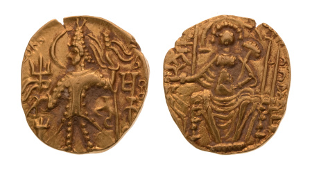 Kushanas, Shaka, c. mid-4th century, AV dinar, 7.81 g.