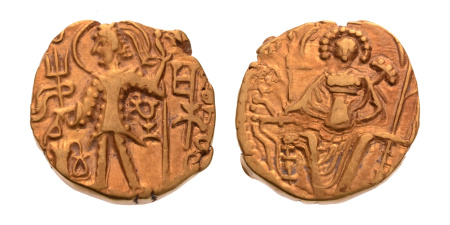 Kushanas, Shaka, c. mid-4th century, AV dinar, 7.65 g.