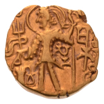 Kushanas, Shaka, c. mid-4th century, AV dinar, 7.65 g.
