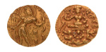 Gupta, Skandagupta I I, Archer, 9.14 g. AV dinar