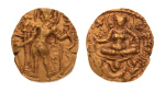 Gupta, Skandagupta I, Archer, 9.15 g. AV dinar