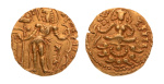 Gupta, Skandagupta I, Archer, 9.20 g. AV dinar