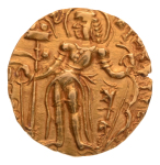Gupta, Skandagupta I, Archer, 9.20 g. AV dinar