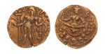 Gupta, Skandagupta I, Archer, 9.22 g. AV dinar