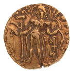 Gupta, Skandagupta I, Archer, 9.22 g. AV dinar