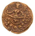 Gupta, Skandagupta I, Archer, 9.22 g. AV dinar