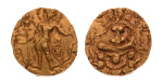 Gupta, Skandagupta I, Archer, 9.20 g. AV dinar