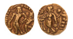 Gupta, Chandragupta II, Parasol, 7.90 g. (19 mm)