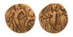 Gupta, Chandragupta II, Parasol, 7.80 g. AV dinar
