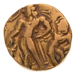 Gupta, Chandragupta II, Parasol, 7.80 g. AV dinar