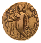 Gupta, Chandragupta II, Parasol, 7.80 g. AV dinar