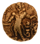 Gupta, Chandragupta II, Archer, 7.86 g. AV dinar