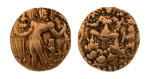Gupta, Chandragupta II, Archer, 7.82 g. AV dinar