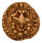 Gupta, Chandragupta II, Archer, 7.79 g. AV dinar