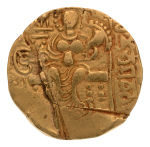 Gupta, Chandragupta I, Rajadanda, 7.80 g. AV dinar