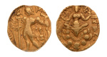 Gupta, Kumaragupta I, Archer, 7.86 g. AV dinar