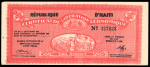 Haiti, 1962, Certificat de Liberation Economique, 1,