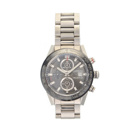 TAG HEUER Carrera Calibre Heuer 01 Chronographe Réf. CAR201W