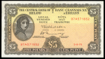 1975, Republic of Ireland, Central Bank of Ireland, £5.