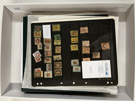 1840-1972, kleiner Bestand ab Vorphila mit vielen Briefen