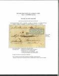 1845, “koper” postage due label, type I, large margins, letter Amsterdam-Samarang.